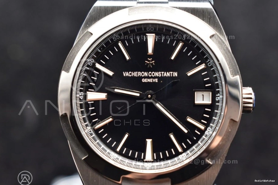 ZF Edition SS 1:1 A Best Bracelet Black Dial on 4500V SportInspired Overseas 926 SS 0727